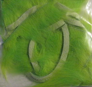 ������ �������  crosscut  strips (������� ������� �����) 1/8 fl.chartreuse  N. Spirit